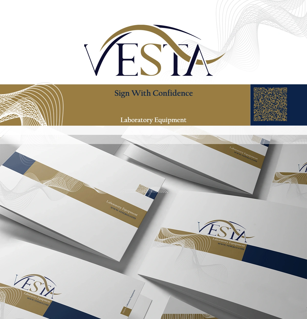 Vesta Company, Logo and Brand Visual Identity