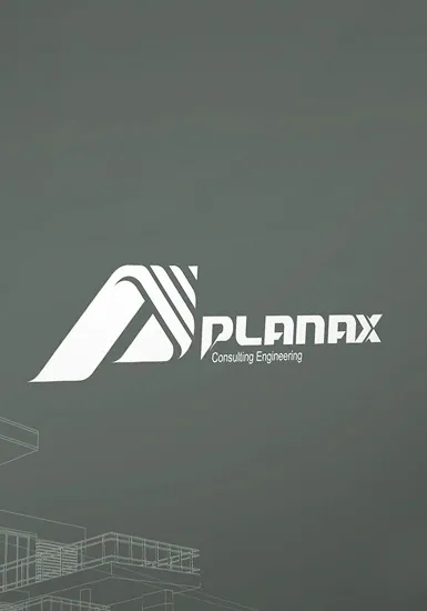 PlanAx brand visual identity and logo design