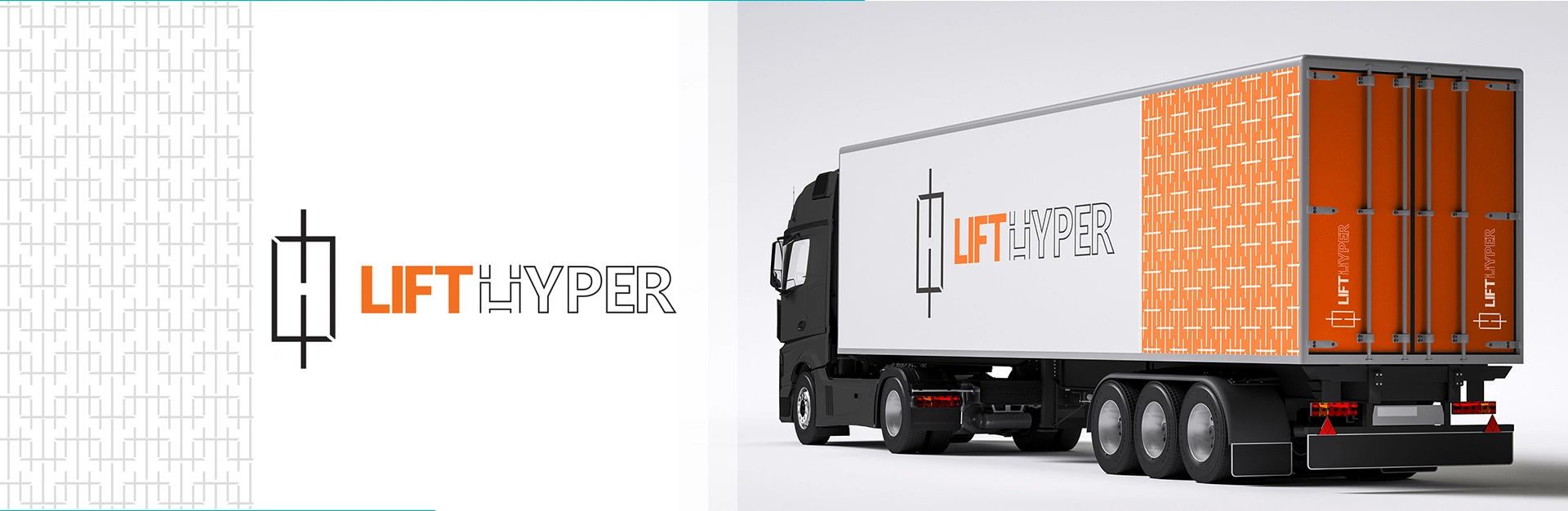 LIFT HYPER Logo and Brand Visual Identity