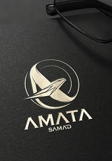 AmataSamad Brand Visual Identity and Logo Design